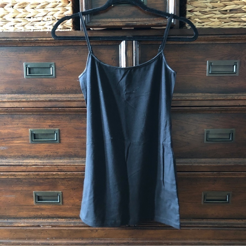 black cami top in size M